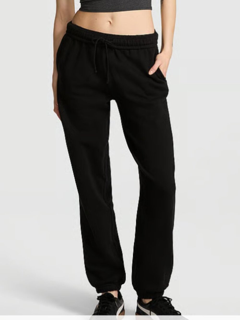 PINK Victoria's Secret Campus Fleece Sweatpants Large - NWT
